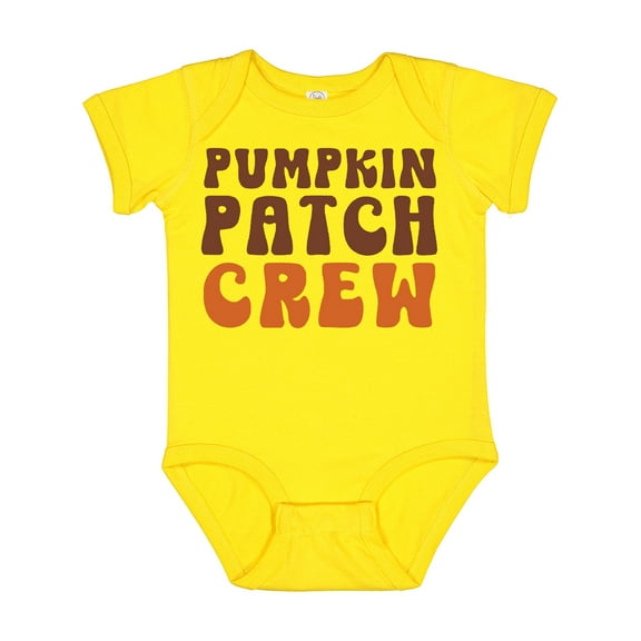 Inktastic Pumpkin Patch Crew Boys or Girls Baby Bodysuit