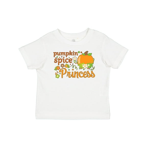 Inktastic Pumpkin Spice Princess Girls Baby T-Shirt