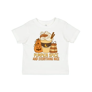 Inktastic Pumpkin Spice and Everything Nice Boys or Girls Toddler T-Shirt