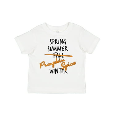 Inktastic Pumpkin Spice is a Season- funny fall Boys or Girls Toddler T-Shirt