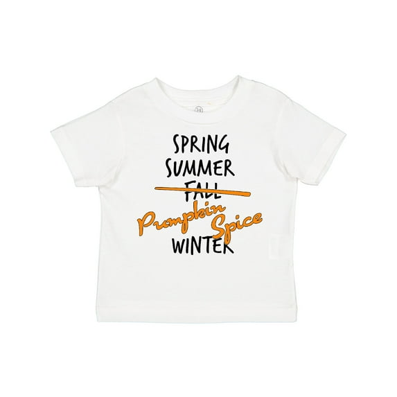 Inktastic Pumpkin Spice is a Season- funny fall Boys or Girls Toddler T-Shirt