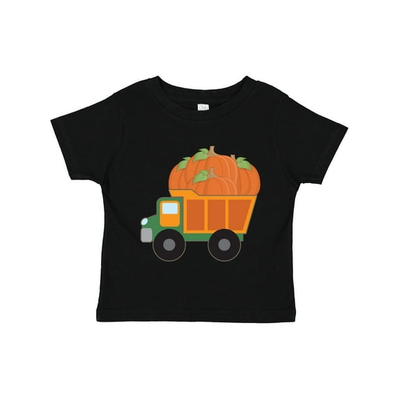 Inktastic Pumpkin Truck Thanksgiving Halloween Boys or Girls Toddler T-Shirt