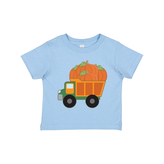 Inktastic Pumpkin Truck Thanksgiving Halloween Boys or Girls Toddler T-Shirt