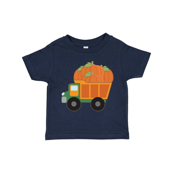 Inktastic Pumpkin Truck Thanksgiving Halloween Boys or Girls Toddler T-Shirt