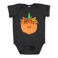 thumbnail image 1 of Inktastic Pumpkin Unicorn for Halloween and Thanksgiving Boys or Girls Baby Bodysuit, 1 of 5