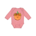 thumbnail image 1 of Inktastic Pumpkin Unicorn for Halloween and Thanksgiving Boys or Girls Long Sleeve Baby Bodysuit, 1 of 5