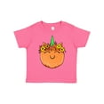 thumbnail image 1 of Inktastic Pumpkin Unicorn for Halloween and Thanksgiving Boys or Girls Toddler T-Shirt, 1 of 5
