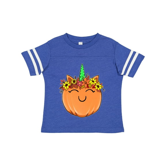 Inktastic Pumpkin Unicorn for Halloween and Thanksgiving Boys or Girls Toddler T-Shirt