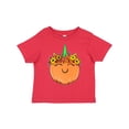 thumbnail image 1 of Inktastic Pumpkin Unicorn for Halloween and Thanksgiving Boys or Girls Toddler T-Shirt, 1 of 5