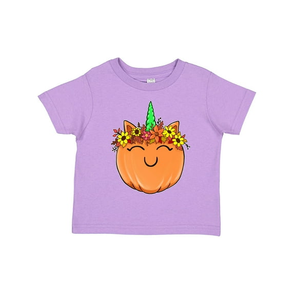 Inktastic Pumpkin Unicorn for Halloween and Thanksgiving Boys or Girls Toddler T-Shirt