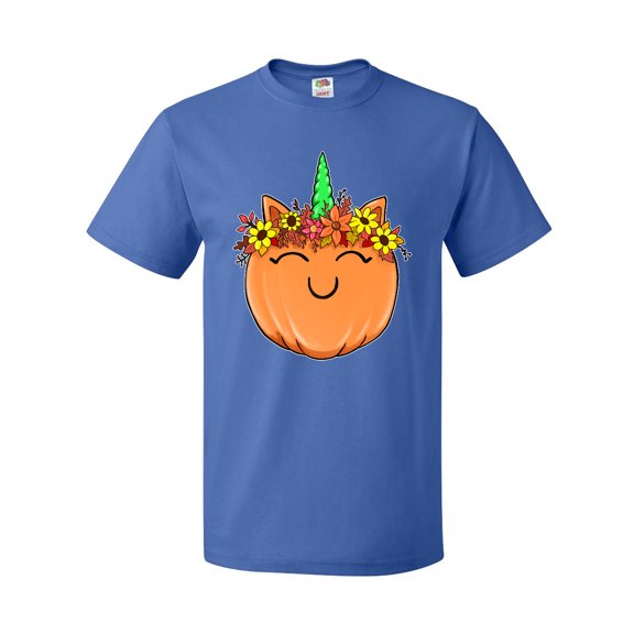 Inktastic Pumpkin Unicorn for Halloween and Thanksgiving T-Shirt