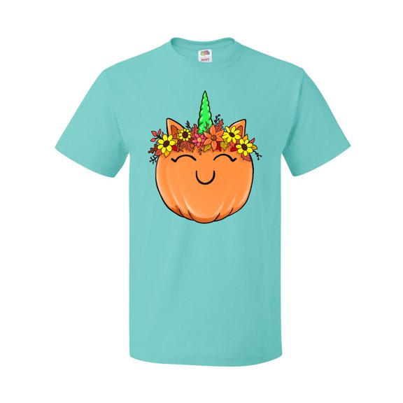 Inktastic Pumpkin Unicorn for Halloween and Thanksgiving T-Shirt