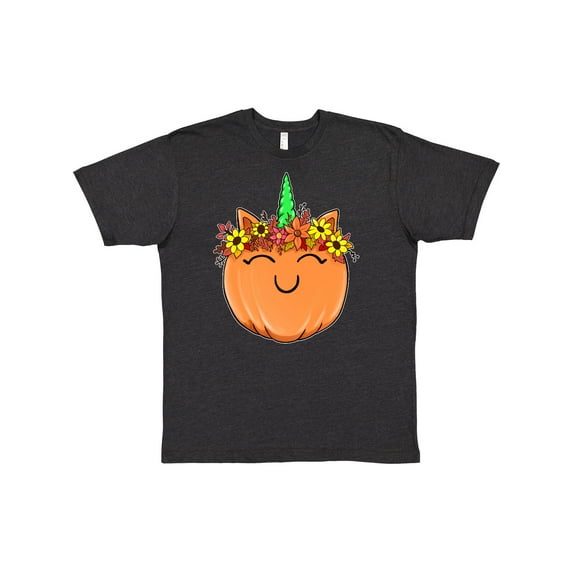 Inktastic Pumpkin Unicorn for Halloween and Thanksgiving T-Shirt