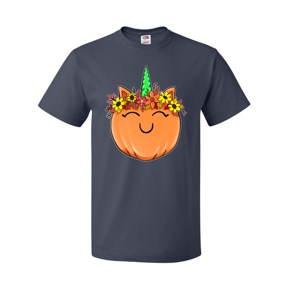 Inktastic Pumpkin Unicorn for Halloween and Thanksgiving T-Shirt