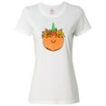 thumbnail image 1 of Inktastic Pumpkin Unicorn for Halloween and Thanksgiving Women's T-Shirt, 1 of 5