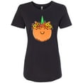 thumbnail image 1 of Inktastic Pumpkin Unicorn for Halloween and Thanksgiving Women's T-Shirt, 1 of 5