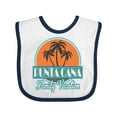 thumbnail image 1 of Inktastic Punta Cana Family Vacation Matching Boys or Girls Baby Bib, 1 of 4