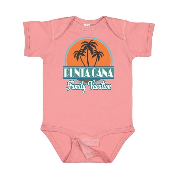 Inktastic Punta Cana Family Vacation Matching Boys or Girls Baby Bodysuit