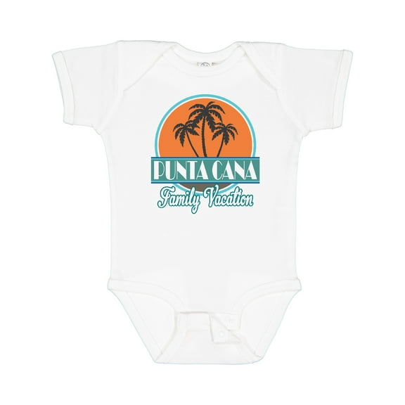 Inktastic Punta Cana Family Vacation Matching Boys or Girls Baby Bodysuit