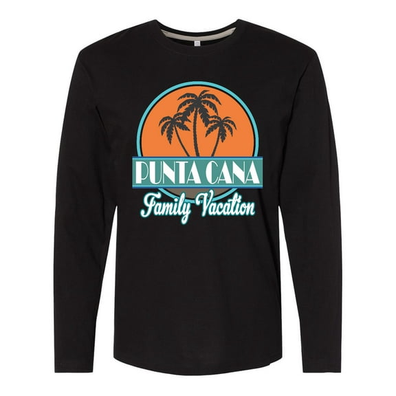 Inktastic Punta Cana Family Vacation Matching Long Sleeve T-Shirt