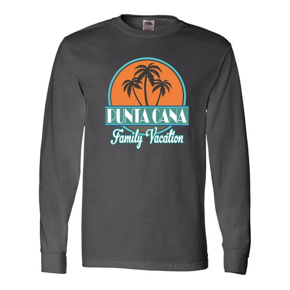 Inktastic Punta Cana Family Vacation Matching Long Sleeve T-Shirt