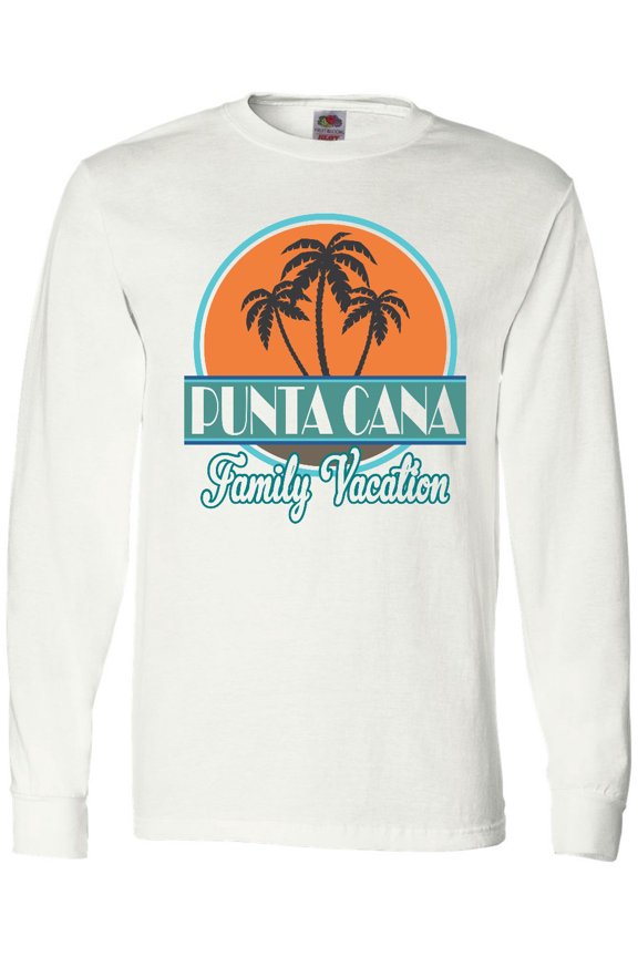 Punta Cana Family Vacation Matching Long Sleeve T-Shirt