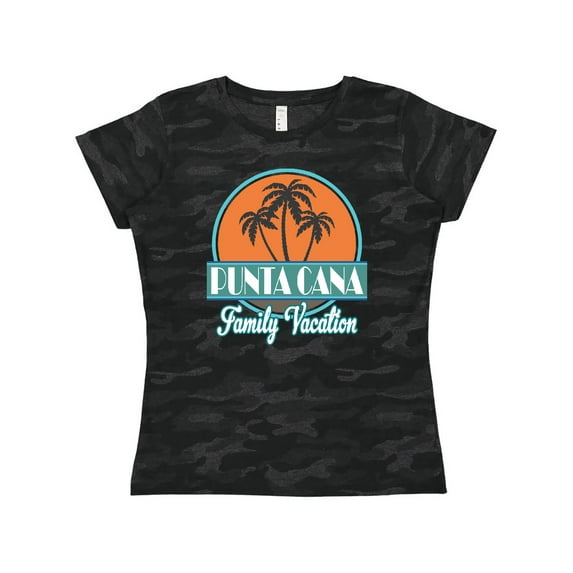 Inktastic Punta Cana Family Vacation Matching Women's T-Shirt