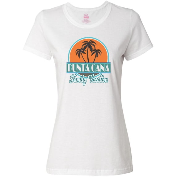 Inktastic Punta Cana Family Vacation Matching Women's T-Shirt