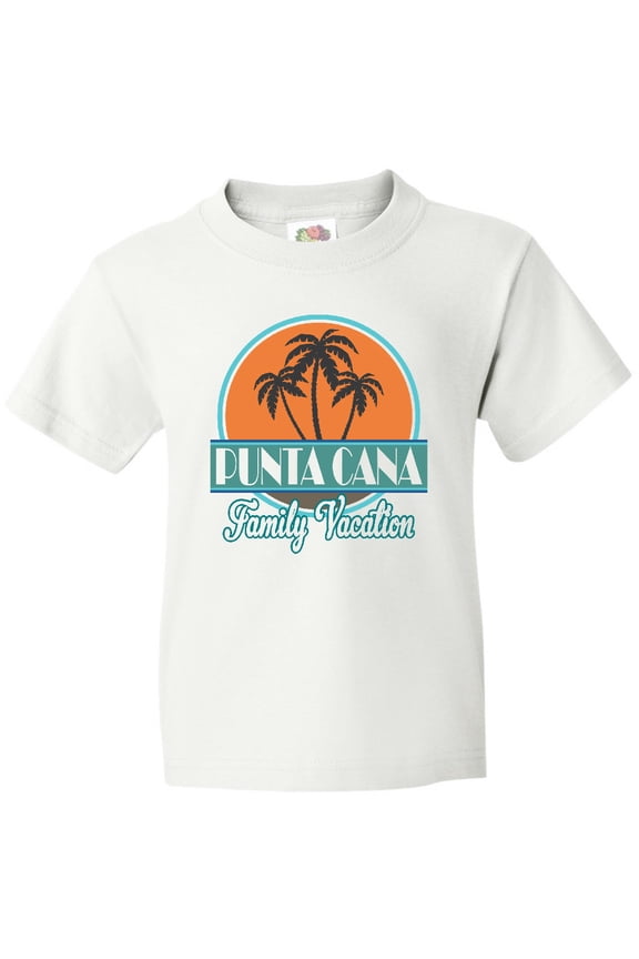 Punta Cana Family Vacation Matching Youth T-Shirt