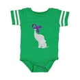 thumbnail image 1 of Inktastic Purple Awareness Ribbon Elephant Boys or Girls Baby Bodysuit, 1 of 5