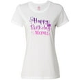 thumbnail image 1 of Inktastic Purple Happy Birthday Mom Women's T-Shirt, 1 of 5