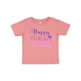 thumbnail image 1 of Inktastic Purple Happy Birthday Mommy Boys or Girls Baby T-Shirt, 1 of 5