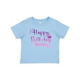 thumbnail image 1 of Inktastic Purple Happy Birthday Mommy Boys or Girls Baby T-Shirt, 1 of 5