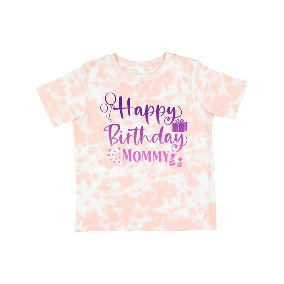 Inktastic Purple Happy Birthday Mommy Boys or Girls Toddler T-Shirt
