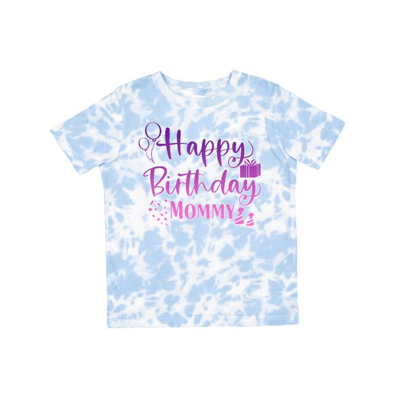 Inktastic Purple Happy Birthday Mommy Boys or Girls Toddler T-Shirt