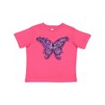 thumbnail image 1 of Inktastic Purple Ink Butterfly Boys or Girls Toddler T-Shirt, 1 of 5