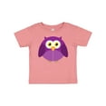 thumbnail image 1 of Inktastic Purple Owl Bird Boys or Girls Baby T-Shirt, 1 of 5