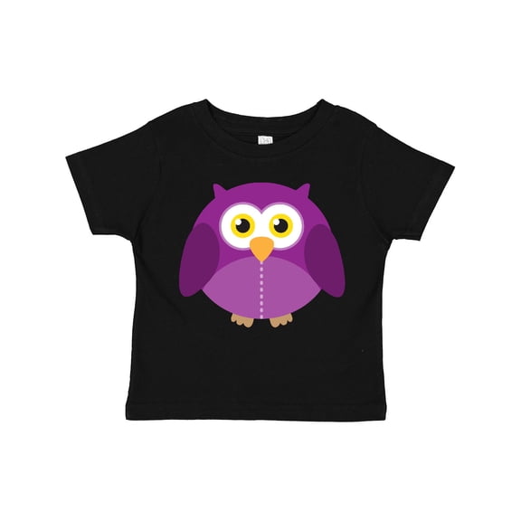 Inktastic Purple Owl Bird Boys or Girls Toddler T-Shirt