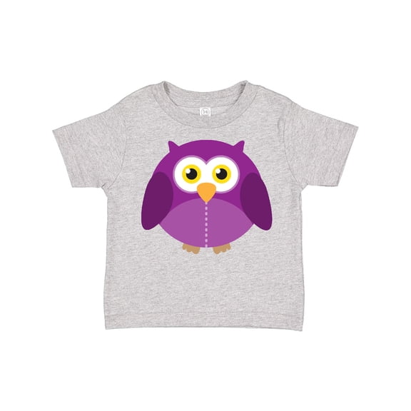 Inktastic Purple Owl Bird Boys or Girls Toddler T-Shirt