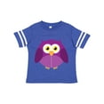 thumbnail image 1 of Inktastic Purple Owl Bird Boys or Girls Toddler T-Shirt, 1 of 5
