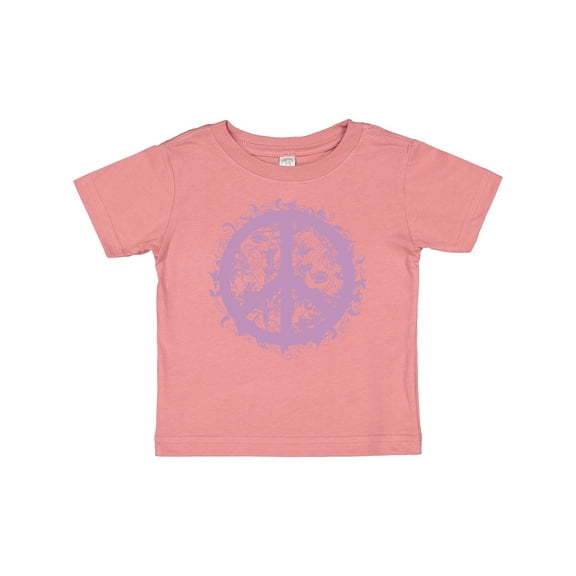 Inktastic Purple Peace Girls Baby T-Shirt
