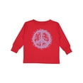 thumbnail image 1 of Inktastic Purple Peace Girls Long Sleeve Toddler T-Shirt, 1 of 5