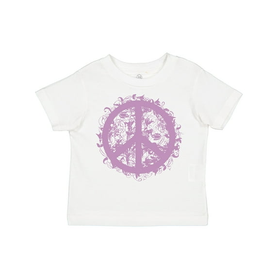 Inktastic Purple Peace Girls Toddler T-Shirt