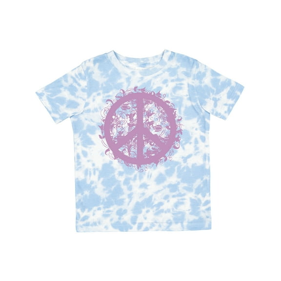 Inktastic Purple Peace Girls Toddler T-Shirt
