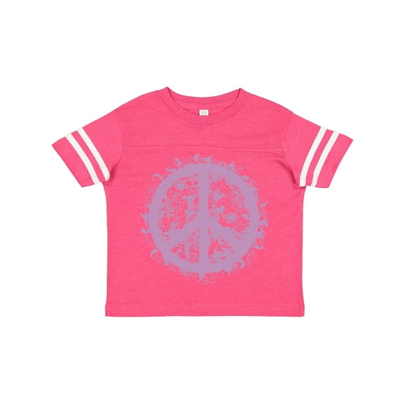 Inktastic Purple Peace Girls Toddler T-Shirt