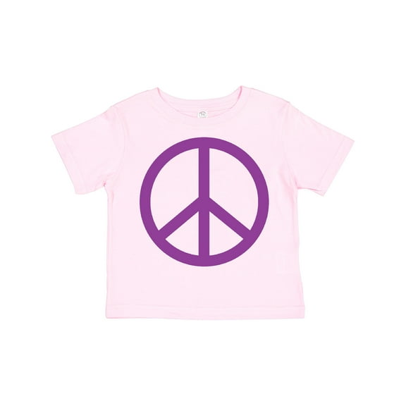Inktastic Purple Peace Sign Boys or Girls Toddler T-Shirt