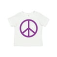 thumbnail image 1 of Inktastic Purple Peace Sign Boys or Girls Toddler T-Shirt, 1 of 5
