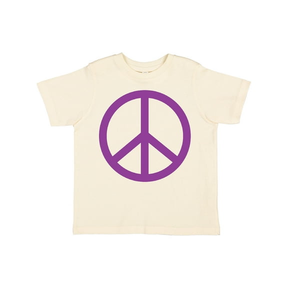 Inktastic Purple Peace Sign Boys or Girls Toddler T-Shirt