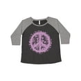 thumbnail image 1 of Inktastic Purple Peace Women's Plus Size T-Shirt, 1 of 5