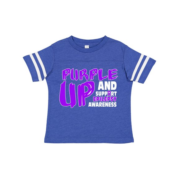 Inktastic Purple Up Epilepsy Boys or Girls Toddler T-Shirt